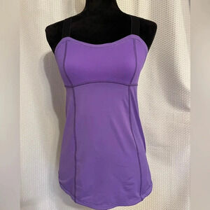 Lululemon purple activewear tank top size small